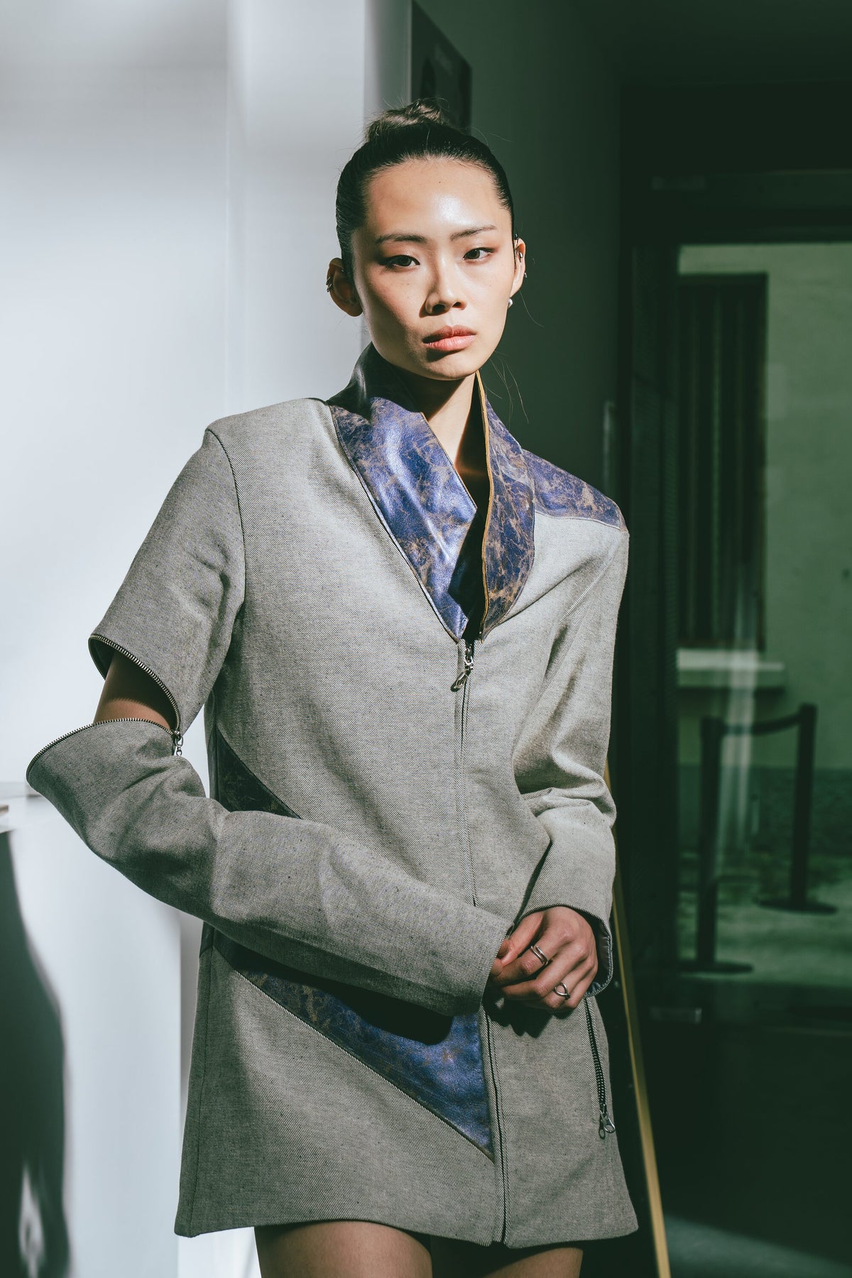 Glacier Jacket Dress – Frozen Glitch FW26/27 – 1