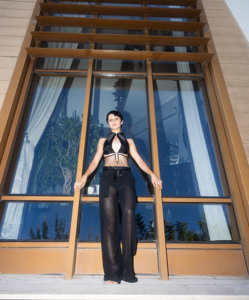 Eterna cut-out Bodysuit