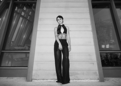 Eterna cut-out Bodysuit