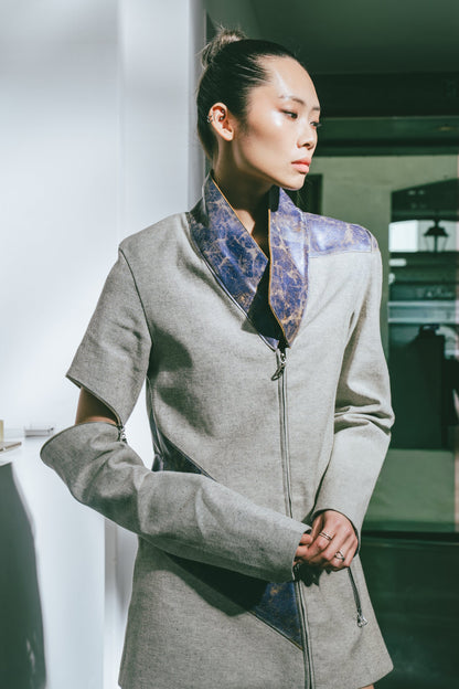 Glacier Jacket Dress – Frozen Glitch FW26/27 – 2